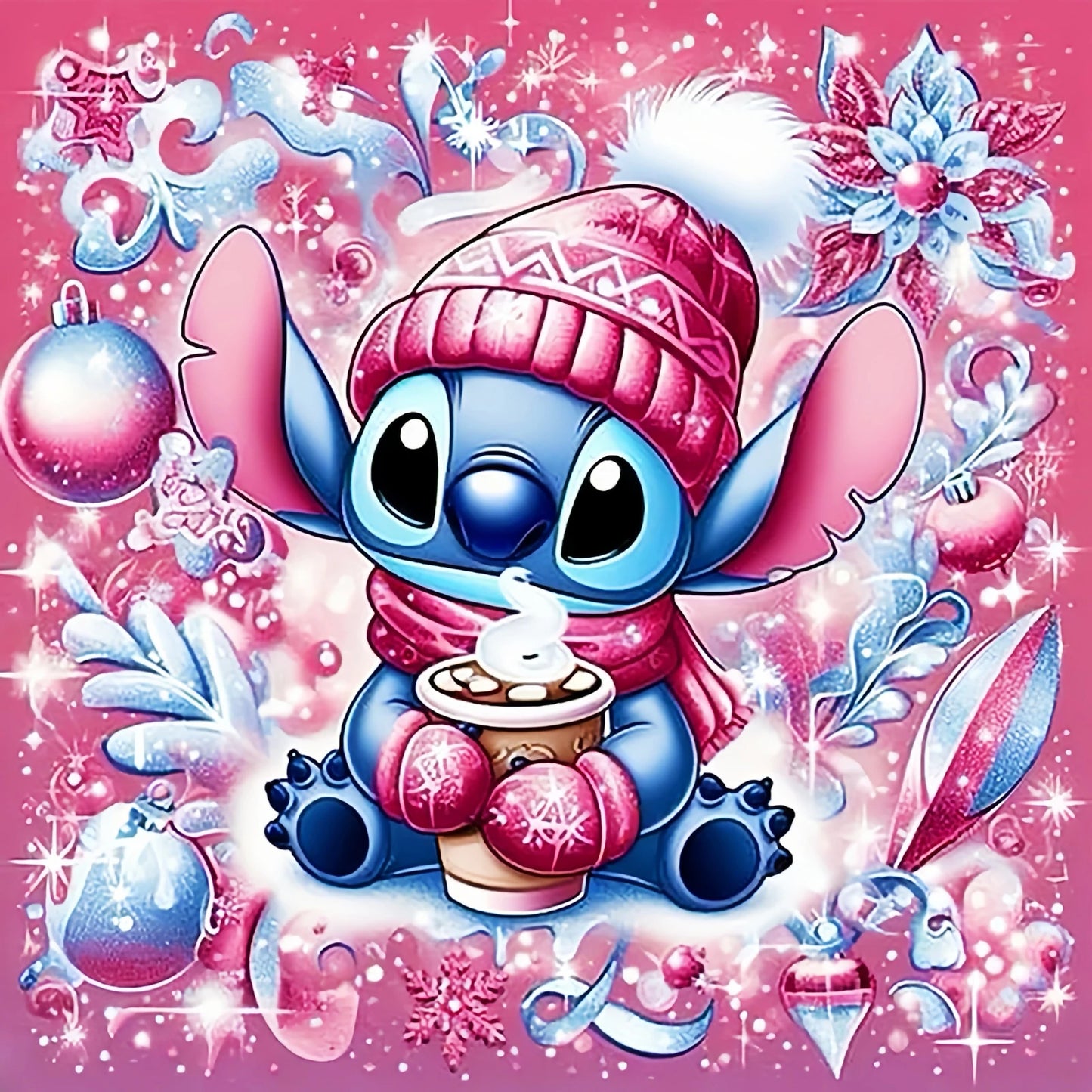 Disney Diamond Mosaic Lilo Stitch Painting Full round Stitch Embroidery Cartoon Picture Rhinestones New Arrival Decor for Home