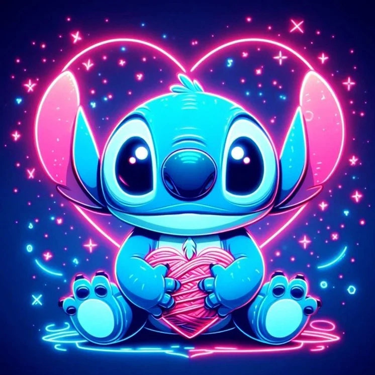 Disney Diamond Mosaic Lilo Stitch Painting Full round Stitch Embroidery Cartoon Picture Rhinestones New Arrival Decor for Home